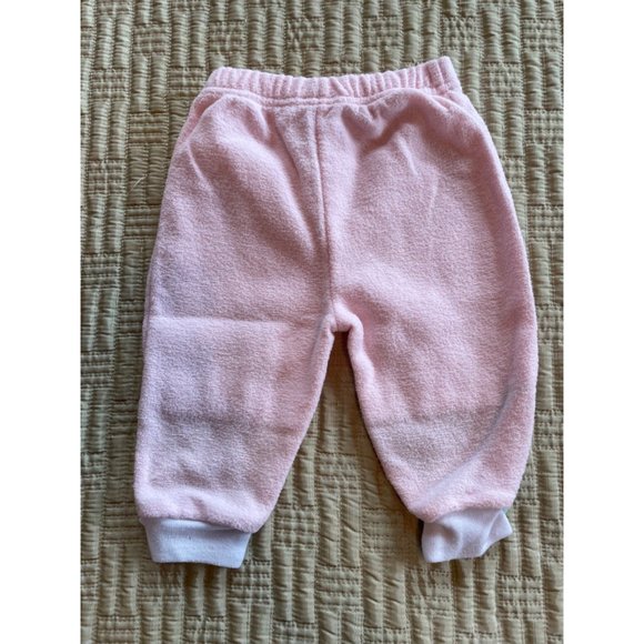 Vtg 12M Small Steps Pastel Color Block Applique Sweatshirt and Sweatpants Set - Picture 8 of 10